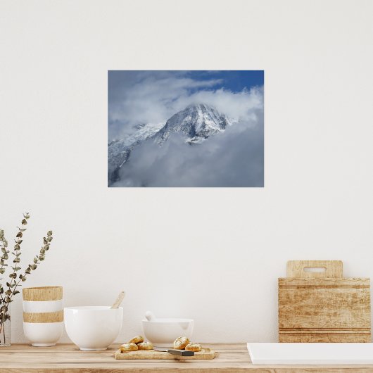 Französische Alpen Poster (Küche)