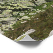 Französische Alpen Poster (Ecke)