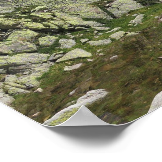 Französische Alpen Poster (Ecke)