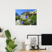 Französische Alpen Poster (Heimbüro)