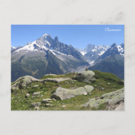 Französische Alpen Postkarte