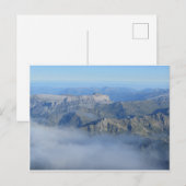 Französische Alpen Postkarte (Vorne/Hinten)