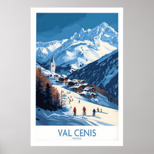 Französische Alpen-Wandkunst 1 Poster