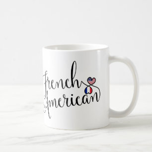 Französische Amerikanisch-Entwined Hearts-Tasse Kaffeetasse