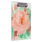 Französische Aquarell-Rose Klemmbrett (Rechts)