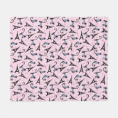 Französische Art gekleidete Katze mit Fleecedecke (Vorderseite (Horizontal))