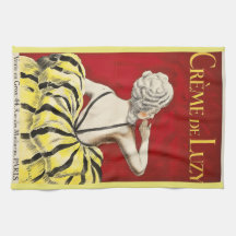 Französische Art Nouveau-Schönheit Creme de Luzy W