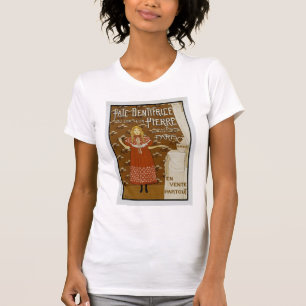Französische Art Nouveau Zahnpasta Werbung T-Shirt