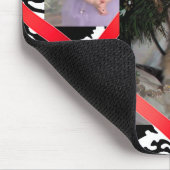 Französische ArtAnschlagbrett-Mausunterlage Mousepad (Ecke)