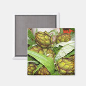 Französische Artichokes - Magnete Magnet (Vorderseite/Rückseite)