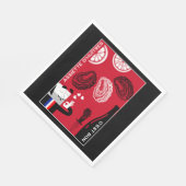 Französische Austernküche Dekoration Serviette (Ecke)