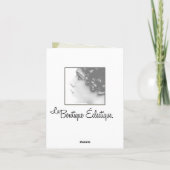 Französische Bäckerei Personalisiert Cards Karte (Rückseite)