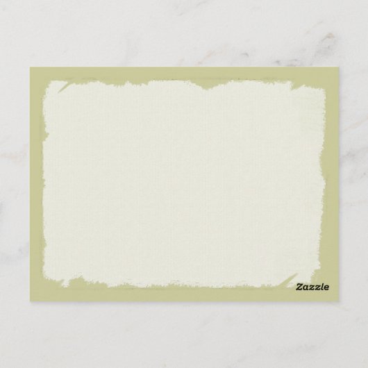 Französische Bäckerei Postkarte (Rückseite)