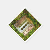 Französische Bauernhäuser Fenster & Shutters Papie Serviette (Ecke)