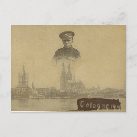 Französische Beruf Army Köln 1919 Postkarte (Vorderseite)