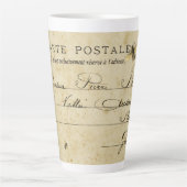 Französische Bienenpostkarte Milchtasse (Vorderseite)