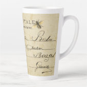 Französische Bienenpostkarte Milchtasse (Rechts)