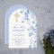 Französische Blaue Wildblumen Arch Erste Kommune