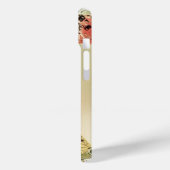 Französische Blütenspitze Chic Paris mädchenhaft e Case-Mate iPhone Hülle (Rückseite / Links)