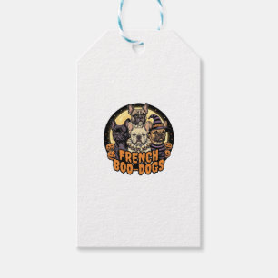 Französische Boo-Hunde Halloween Französische Bull Geschenkanhänger