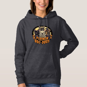 Französische Boo-Hunde Halloween Französische Bull Hoodie