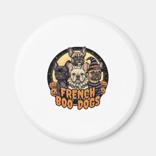 Französische Boo-Hunde Halloween Französische Bull Magnet