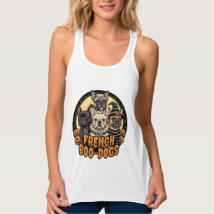 Französische Boo-Hunde Halloween Französische Bull Tank Top