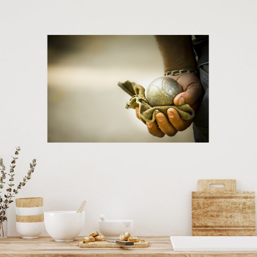 Französische Boules Poster (Küche)