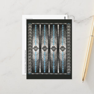 Französische Braid Quilt Postkarte