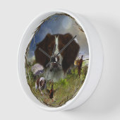 Französische Bretagne, Art Clock Uhr (Winkel)