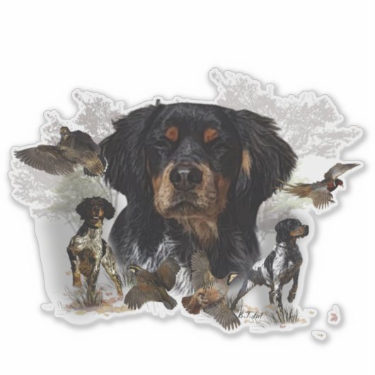 Französische Bretagne, Art Sticker (Vorderseite)