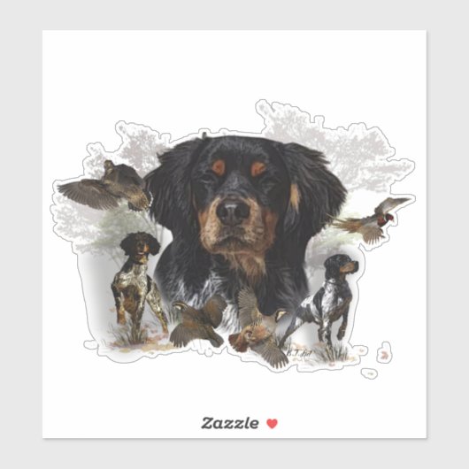 Französische Bretagne, Art Sticker (Blatt)