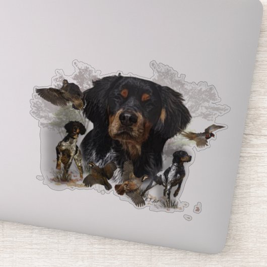 Französische Bretagne, Art Sticker (Detail)