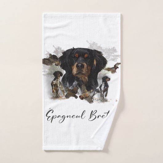 Französische Bretagne, Kunst Badhandtuch Set (Handtuch)