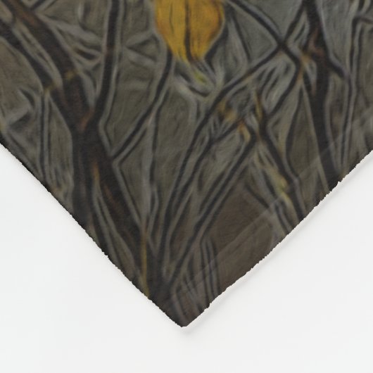 Französische Bretagne, Kunst Fleecedecke (Ecke)