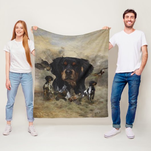 Französische Bretagne, Kunst Fleecedecke (Beispiel)