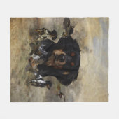 Französische Bretagne, Kunst Fleecedecke (Vorderseite (Horizontal))