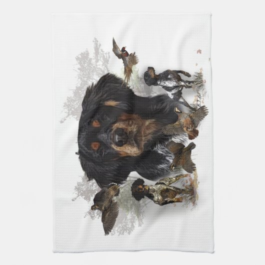 Französische Bretagne, Kunst Geschirrtuch (Vertikal)