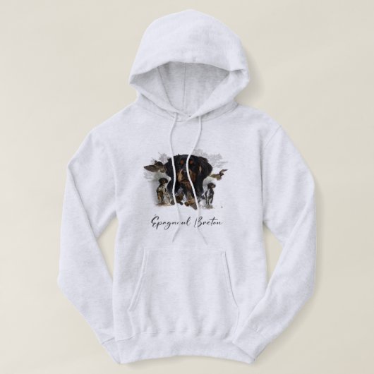 Französische Bretagne, Kunst Hoodie (Design vorne)