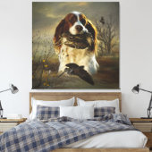 Französische Bretagne, Kunst Leinwanddruck (Insitu (Schlafzimmer))