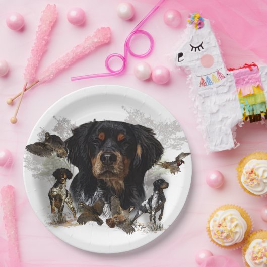 Französische Bretagne, Kunst Pappteller (Party)