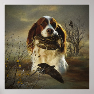 Französische Bretagne, Kunst Poster