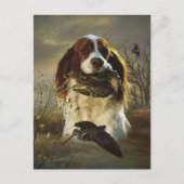 Französische Bretagne, Kunst Postkarte (Vorderseite)