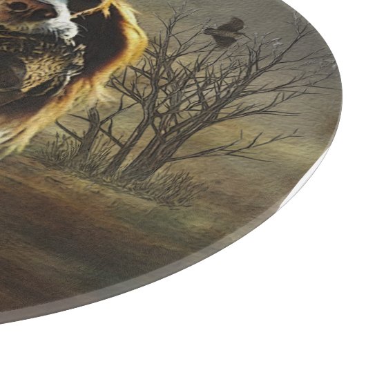 Französische Bretagne, Kunst Schneidebrett (Ecke)