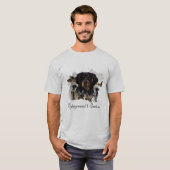 Französische Bretagne, Kunst T-Shirt (Vorne ganz)