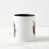 Französische Bretagne, Vogeljagd Kunst Tasse (Zentrum)