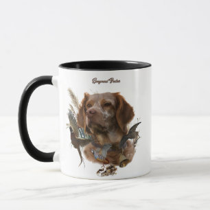 Französische Bretagne, Vogeljagd Kunst Tasse