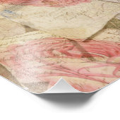 Französische Briefe und Postkarten Fotodruck (Ecke)