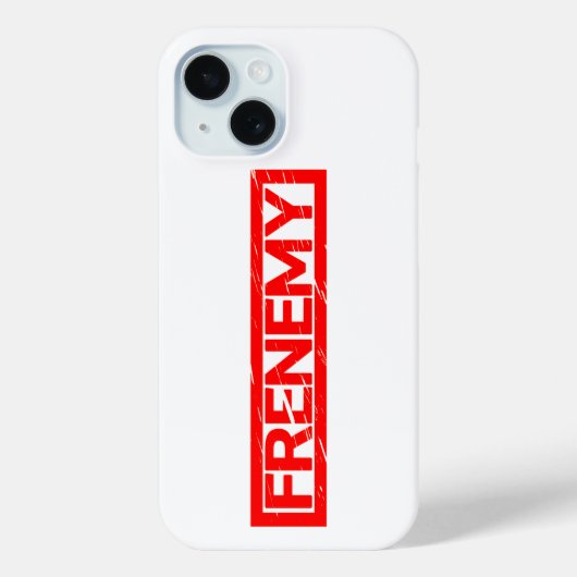 Französische Briefmarke Case-Mate iPhone Hülle (Rückseite)