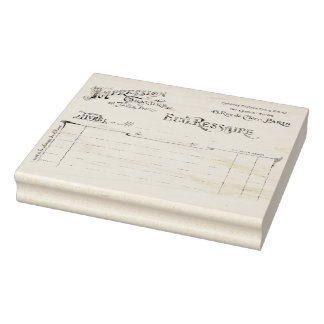 Französische Briefmarke für Vintagen Kautschuk Gummistempel